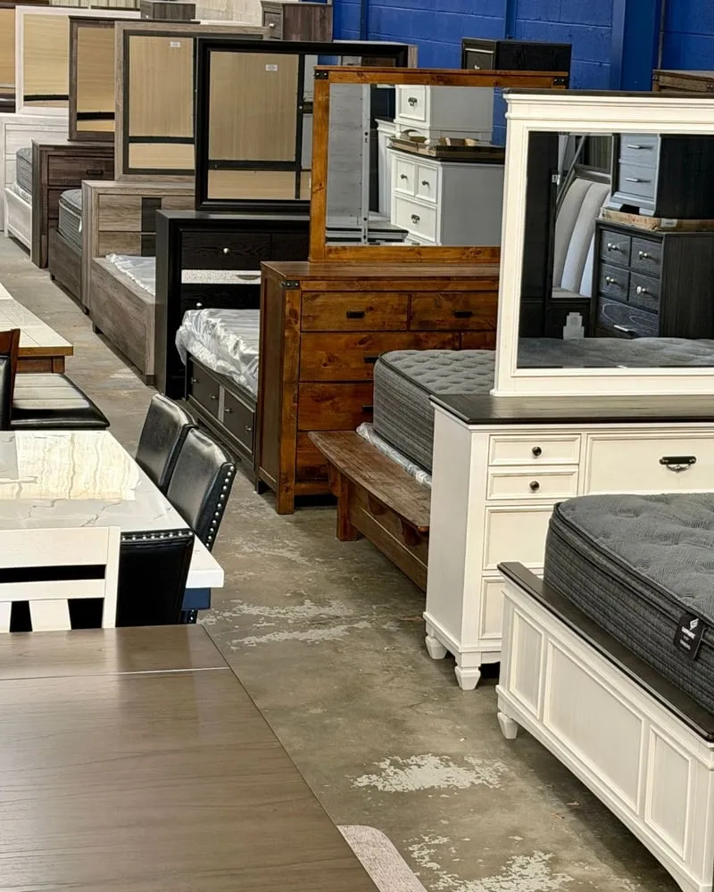 Bedroom furniture at BoxDrop Baltimore
